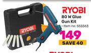 Ryobi 80W Glue Gun Kit