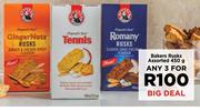 Bakers Rusks Assorted-For Any 3 x 450g