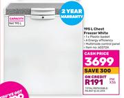 Defy 195L Chest Freezer White