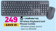 Volkano Wireless Keyboard And Mouse Combo