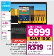 Lenovo Intel Core i3 Laptop