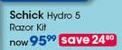 Schick Hydro 5 Razor Kit-Each