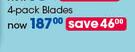 Schick Hydro 5 4 Pack Blades-Each