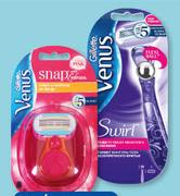 Gillette Venus Embrace Snap Razor Kit-Per Kit