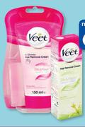 Veet Hair Removal In Shower Cream-150ml Each