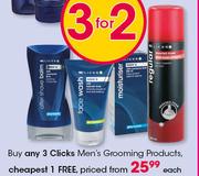 Clicks Men's Grooming Products-Each