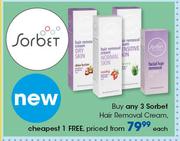 Sorbet Hair Removal Cream-Each