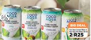 Coco Aqua Coconut Water Or Aloe Aqua Water-For 2 x 330ml
