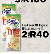Good Hope MA Regular Milk Alternative-For 2 x 1L