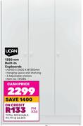 UCAN 1350mm Built-In Cupboards