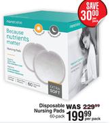 Nanobebe Disposable Nursing Pads 60 Pack-Per Pack