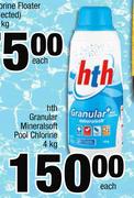 HTH Granular Mineral Soft Pool Chlorine-4Kg Each