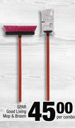 Spar Good Living Mop & Broom-Per Combo