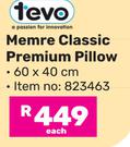 Tevo Memre Classic Premium Pillow 823463