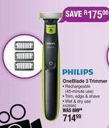 Philips One Blade 3 Trimmer