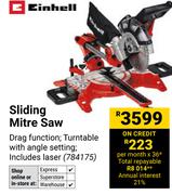 Einhell Sliding Mitre Saw 784175