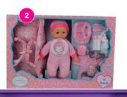 45cm Deluxe Baby Doll Set