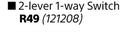 CBI 2 Lever 1 Way Switch