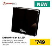 Power Worx Extractor Fan & LED