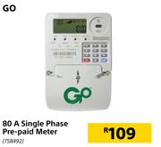 Go 80A Single Phase Pre Paid Meter