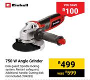 Einhell 750W Angle Grinder