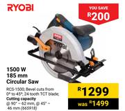 Ryobi 1500W 185mm Circular Saw