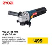 Ryobi 900W 115mm Angle Grinder