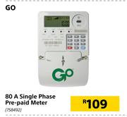 Go 80A Single Phase Pre Paid Meter