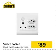 Builders Switch Socket