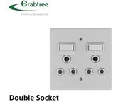 Crabtree Double Socket