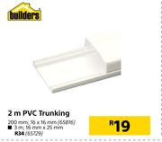 Builders 3m PVC Trunking 