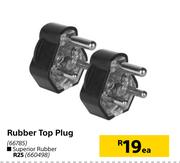 Rubber Top Plug-Each
