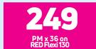 Tecno Spark 7 64GB 4G Smartphone-On Red Flexi 130