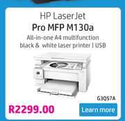 HP Laser Jet Pro Printer MFP M130a(G3Q57A)
