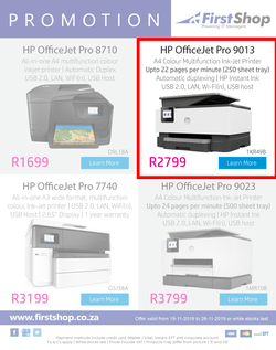 First Shop : HP Printer Promo (19 Nov - 26 Nov 2019), page 2