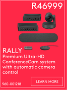 Logitech Rally Premium Ultra-HD Conference Cam System With Automatic Camera Control 960-001218