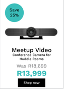 Logitech Meetup Video Conference Camera For Huddle Rooms