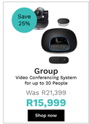 Logitech Group Video Conferencing System For Up To 20 People