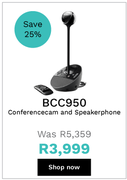Logitech Conference Cam And Speakerphone BCC950