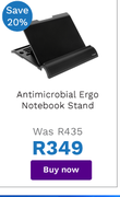 Targus Antimicrobial Ergo Notebook Stand