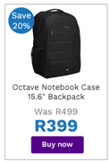 Targus Octave Notebook Case 15.6" Backpack