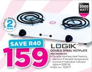 Logik Double Spiral Hotplate RSH-246083-01