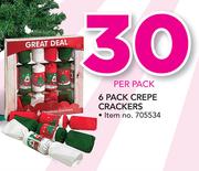 Crepe Crackers-6 Per Pack