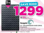 Seagate 2.5"2TB Expansion Hard Drive STEA2000400