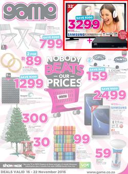 Game : Nobody Beats Our Prices (16 Nov - 22 Nov 2016), page 1