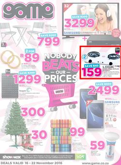 Game : Nobody Beats Our Prices (16 Nov - 22 Nov 2016), page 1