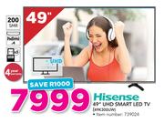 Hisense 49" UHD Smart LED TV 49K300UW