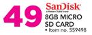 SanDisk 8GB Micro SD Card