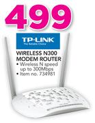 Tp-Link Wireless N300 Modem Router