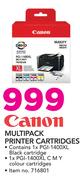 Canon Multipack Printer Cartridges
